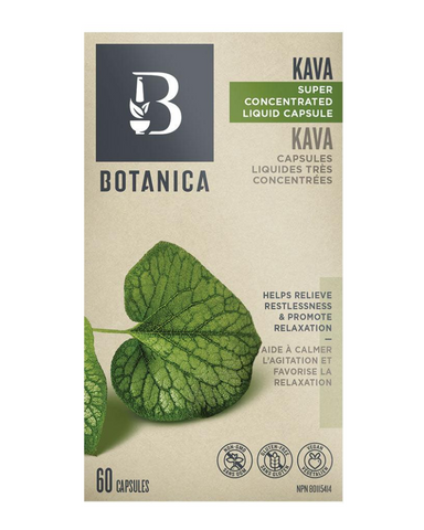 Racing minds and bodies need help to achieve a state of stillness, calm and balance. Botanica Kava Liquid Herb helps relieve restlessness, nervousness, and promotes serenity. It also functions as a sleep aid and supports relaxation, helping you to rest and restore.