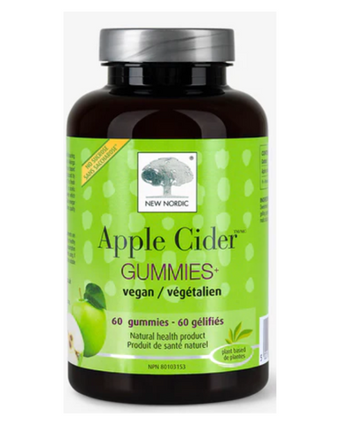 The new Apple Cider Gummies offer an easy, delicious and innovative way of taking apple cider vinegar to support good health. In addition, these vegan gummies have no added simple sugar but use plant sourced sugar alcohols*. They taste of the natural apple.
