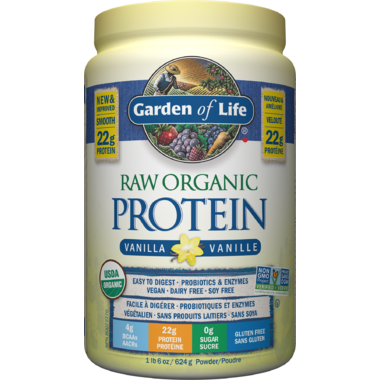 Garden of Life - Raw Organic Protein 20 servings