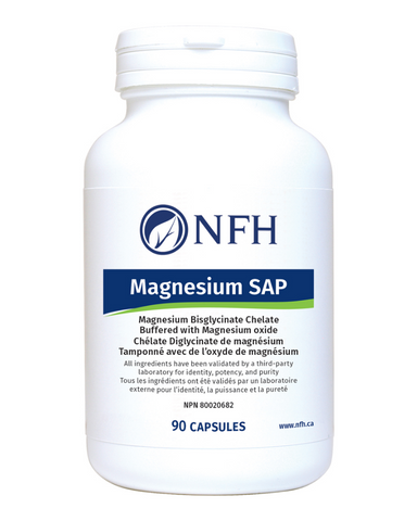 There are many different forms of magnesium, but magnesium bisglycinate found in Magnesium SAP has been demonstrated to be more readily absorbed and utilized by the body versus other ion forms.