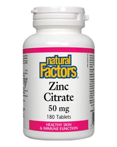 Natural Factors Zinc Chelate is an essential trace mineral and a factor in the maintenance of good health as it supports and protects the immune system and helps the body fight against diseases. Zinc is important for tissue formation and the proper metabolism of fats, proteins, and carbohydrates.