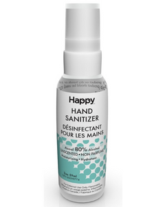 ﻿An extraordinarily moisturizing sanitizer spray formulated to help keep the skin soft and supple without the need for lotions or creams. It's like a sanitizer and moisturizer in one! Alcohol-based made only from pharmaceutical grade or food grade ethanol. Made in small batches in Canada.    