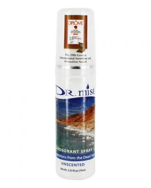 "DR. Mist" utilizes just pure water, concentrated salt and minerals ala those found in the Dead Sea. This formulation uses the principle of Physics that resulted in a fluid spray that evaporates.0.4 times faster than ordinary water. Once the fluid evaporates it leaves a thin layer or residue of very fine powder - a combination of salt and minerals on the skin. The fine powdery residue covers the epidermis and act as an effective bactericidal shield that effectively kills-off any bacteria living on or come i
