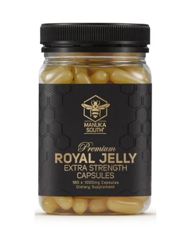 Royal Jelly is made by nurse bees which secrete this milky formula, which they then give to the Queen and her newly hatched larvae. Scientists believe this formula is what gives the Queen her amazing size and longevity.