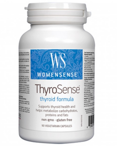 ThyroSense does not replace your prescription thyroid medication, but can help deal with the symptoms. It is a proven natural combination of important nutrients including L-tyrosine, ashwagandha, guggul, pantothenic acid, copper, manganese and iodine that can help enhance thyroid function. ThyroSense is recommended by health care practitioners for support of thyroid health in those with symptoms of low thyroid.