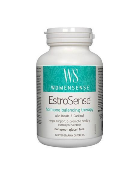 Symptoms of hormonal imbalance include heavy or painful periods, hormonal acne, PMS, ovarian cysts, fibrocystic breasts, endometriosis, and more. EstroSense is the ideal hormonal health partner for women using oral contraceptives and those suffering from the symptoms of hormonal imbalance.