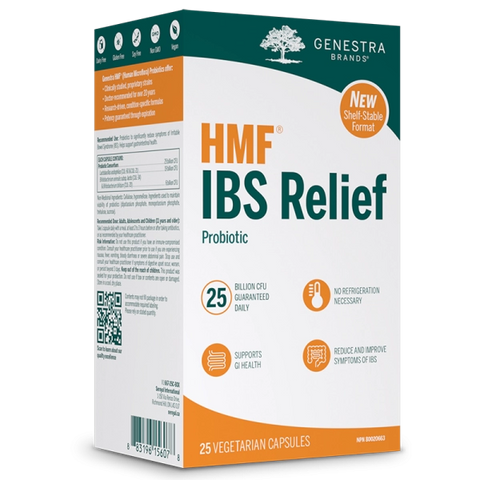Genestra - HMF IBS Relief (Shelf Stable) 25 vegetarian capsules