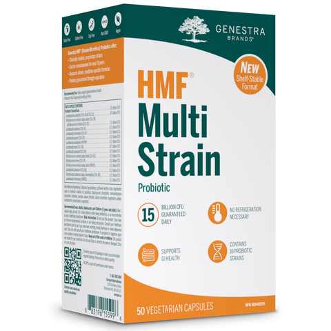 Genestra - HMF Multi Strain (Shelf Stable) 50 vegetarian capsules