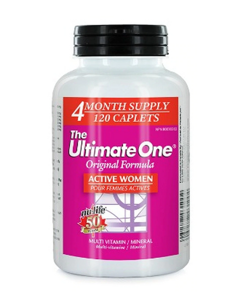 The Ultimate One Original has just what you need. Higher levels of the B-complex vitamins to help cope with stress and deliver energy, higher potencies of minerals for improved physical performance and skeletal health and a potent antioxidant blend to protect against free-radical damage and protect skin. Standardized herbs specific to a women's health improve the formula's effectiveness.