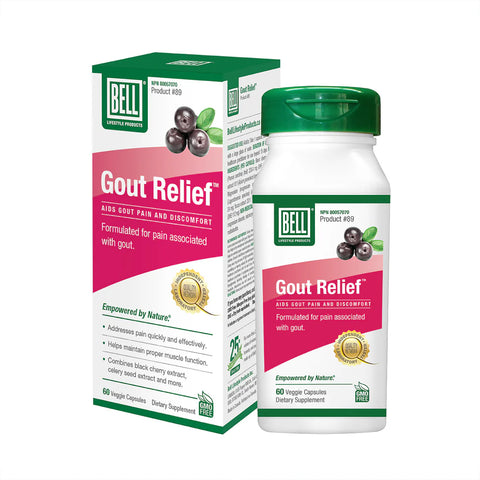 Bell - Gout Relief - 60 Veggie capsules