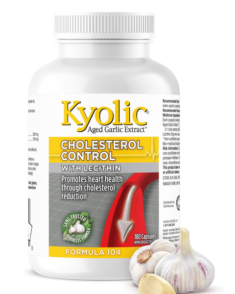 Kyolic - Cholesterol Control Aged Garlic Extract with Lecithin