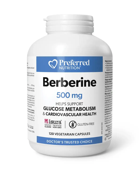 Preferred Nutrition - Berberine 500mg