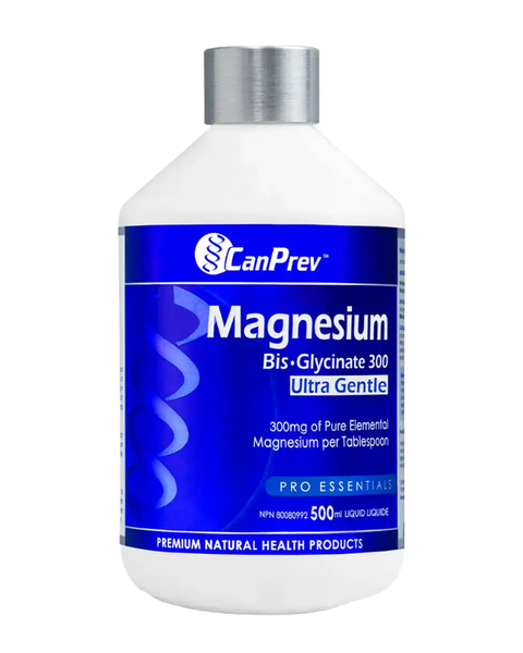 CanPrev - Magnesium Bisglycinate 300 Ultra Gentle - 500ml