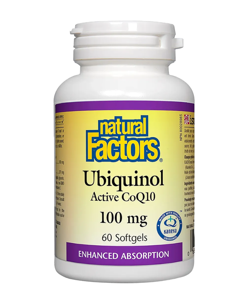 Natural Factors - Ubiquinol 100 mg