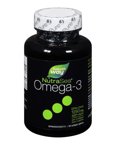 NutraSea - Omega 3 Liquid Softgels