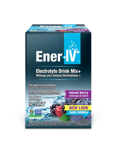 Ener IV - Electrolyte Drink Mix+ - 12 sachets