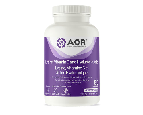 AOR - Lysine, Vitamin C & Hyaluronic Acid - 260VC