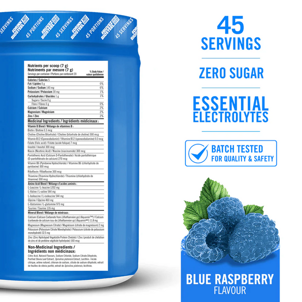 BioSteel - Hydration Mix, Blue raspberry Flavour - 315g