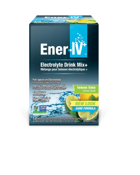 Ener IV - Electrolyte Drink Mix+ - 12 sachets