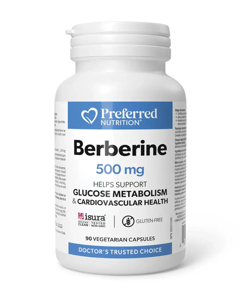 Preferred Nutrition - Berberine 500mg