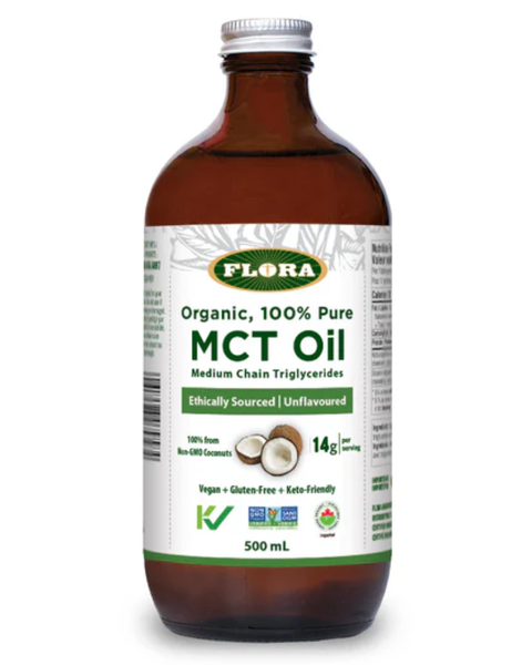 Flora - Organic, 100% Pure MCT Oil