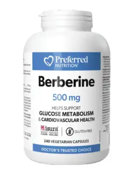 Preferred Nutrition - Berberine 500mg