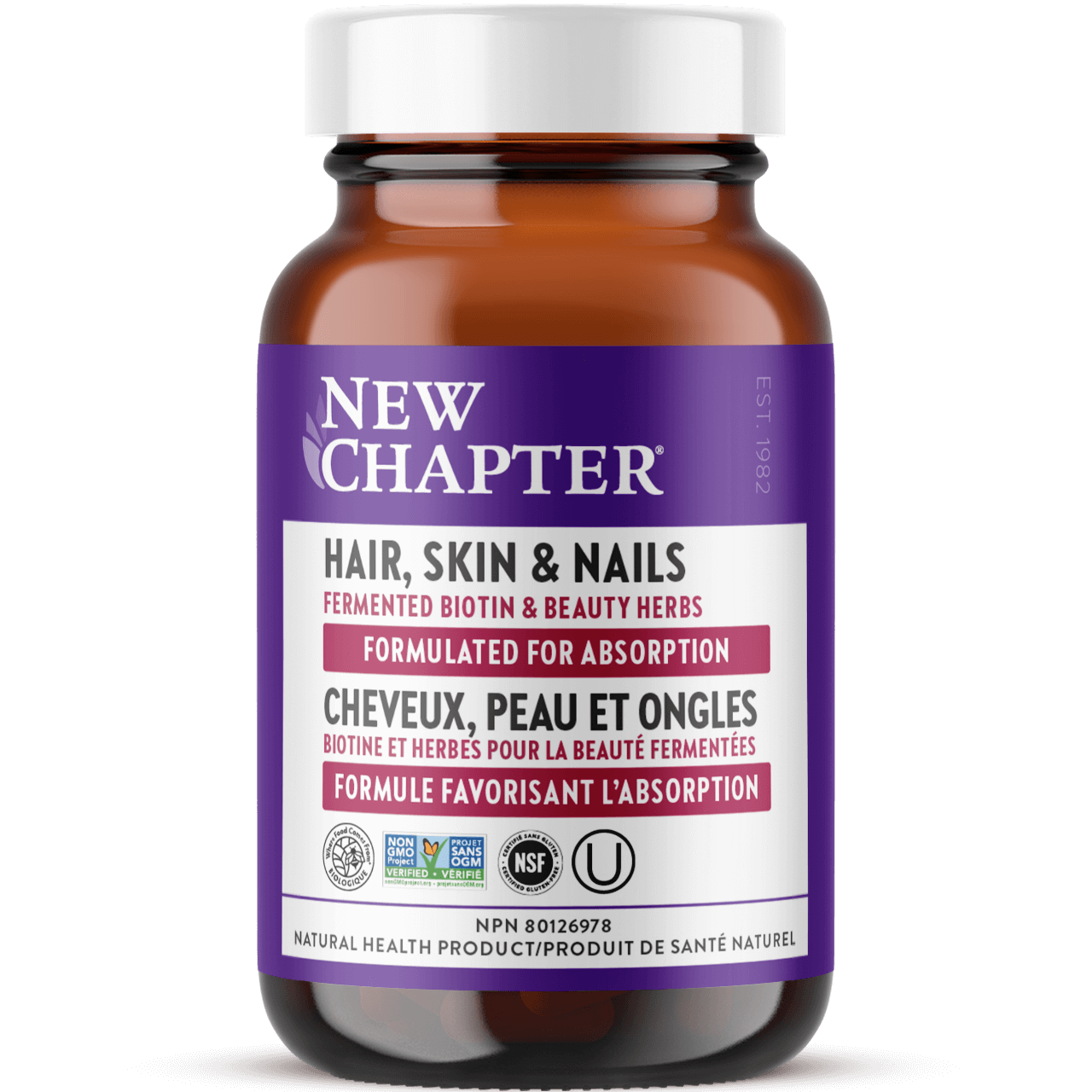 New Chapter - Hair, Skin & Nails 30 vegan capsules