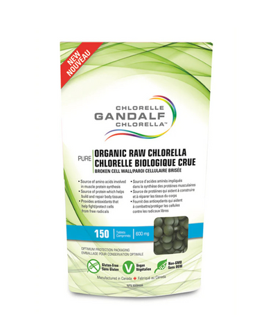 Gandalf - Organic Chlorella 600mg 150 tablets