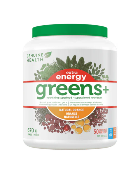 Genuine Health - greens+ extra energy