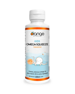 Orange Naturals Kids Omega Squeeze 225 ml tangerine flavour