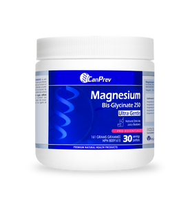 CanPrev - Magnesium Bis-Glycinate 250 Ultra Gentle 156 grams (30 servings)