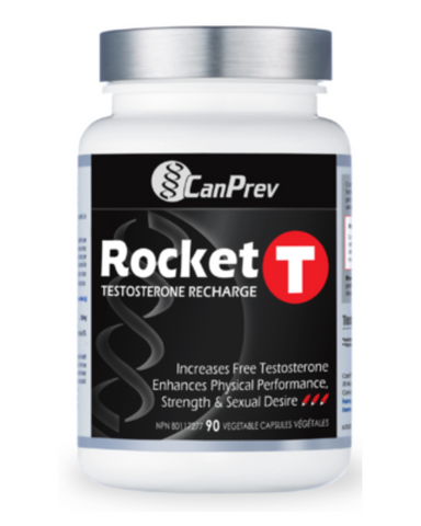 CanPrev - Rocket T Testosterone Recharge - 90 Vegetable capsules