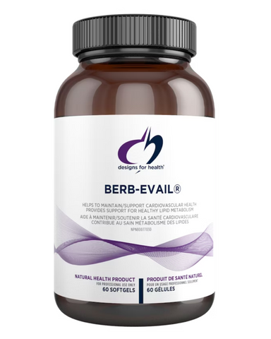Berb-Evail® contains 400 mg of the plant alkaloid berberine (from Berberis aristata) per softgel for the primary purpose of supporting healthy blood sugar metabolism and normal insulin sensitivity. 