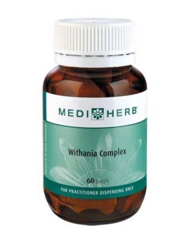 Withania Complex tablets contain Withania, Licorice, Skullcap and Korean Ginseng, which help to increase endurance and stamina. They are also beneficial during times of stress and help maintain general well-being.