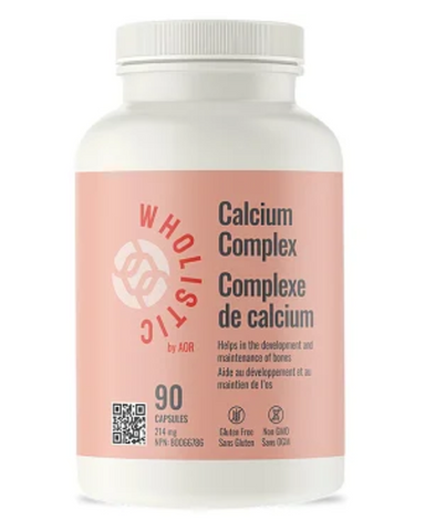 Calcium Complex contains key vitamins and minerals that work synergistically to help develop and maintain healthy bones and teeth.  It features calcium and phosphorus derived from microcrystalline hydroxyapatite complex (MCHC), an extract of bovine bone derived from New Zealand pasture-fed, free-range livestock not subjected to routine antibiotics or growth hormones. Phosphorus works together with calcium to create the hard mineral matrix of bones.