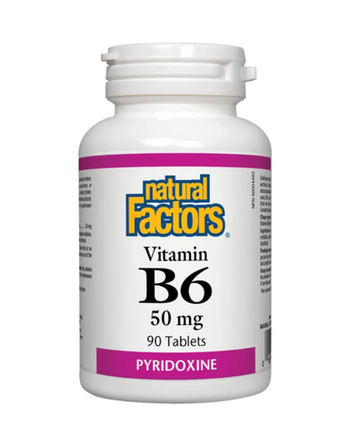 Because it is proven to be so beneficial for symptoms of PMS, Vitamin B6 is often referred to as "the woman's vitamin". Additionally, Vitamin B6 may also aid in prevention of a variety of symptoms and complications of pregnancy, such as nausea, vomiting, toxemia poisoning, gestational diabetes, and intrauterine growth retardation. It is also thought to reduce symptoms of depression caused by oral contraceptives.