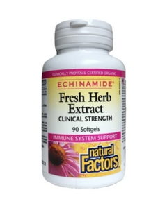 Natural Factors - ECHINAMIDE® Fresh Herb Extract - 90 Softgels