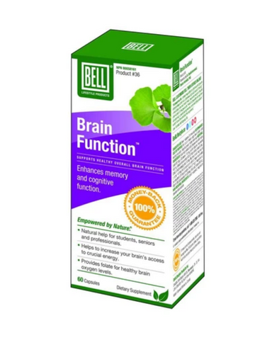 Bell Lifestyle's Brain Function gives you nutrition for brain health today and well into the future. It gives your brain the optimal amounts of key nutrients it needs to run at its best.