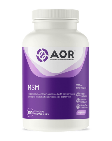MSM is primarily used to reduce the symptoms of knee pain and reduced physical function in osteoarthritis due to its anti-inflammatory and connective tissue supporting activities. It may also help reduce muscle pain and cramps due to its ability to reduce lactic acid production. MSM is also useful for ameliorating the symptoms of seasonal and other types of allergies.