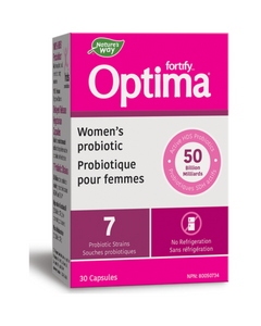Nature's Way Fortify Optima Women is formulated with high ratio of lactoabacilli including: 21.1 billion bifidobacteria and 28.8 billion lactobacillus. 