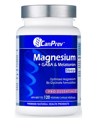 Magnesium is essential in over 800 different enzymatic functions in your body, from DNA synthesis and energy production to proper muscle function and nervous system health. This proprietary magnesium-glycine complex provides a therapeutic 125mg of magnesium bis-glycinate, 100mg of GABA (gamma-aminobutyric acid) and 2.5mg of melatonin as natural sleep aids with every vegetable capsule. 