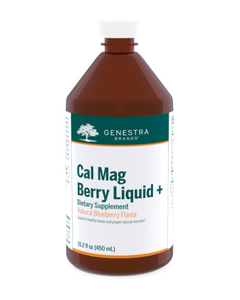 Genestra Cal : Mag Berry Liquid + is a comprehensive bone support formula with 100% citrate minerals.