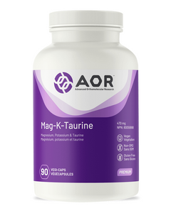 Magnesium and potassium are electrolyte minerals that have many important functions, including maintaining the activity of nerves and muscles, regulating water retention and supporting a healthy acid-base balance. Studies suggest that 50-90% of the population is deficient in magnesium, and deficiencies in potassium often occur along with magnesium deficiencies since the minerals are closely related in function. Taurine is the most abundant free amino acid within the heart muscle and shares many of the same 