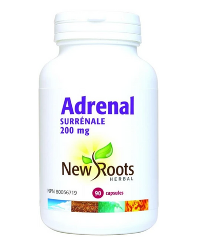 New Roots Herbal’s Adrenal concentrate nourishes the adrenal gland with nutrients which help it cope with the challenges of our modern high-stress environment.