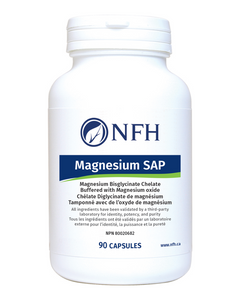 There are many different forms of magnesium, but magnesium bisglycinate found in Magnesium SAP has been demonstrated to be more readily absorbed and utilized by the body versus other ion forms.