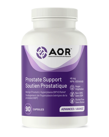 Prostate Support is a product designed to relieve symptoms of benign prostatic hyperplasia (BPH). Its main ingredient is defined pollen extract, which is not the same thing as bee pollen. Bee pollen is a random mixture of whatever pollens the insects happen to have come into contact with, while defined pollen extract is a very specific mixture of pollens from several cereal grasses in particular.