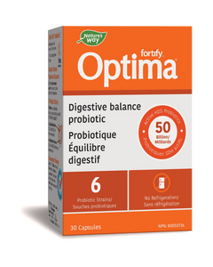 Nature's Way Primadophilus Optima Digestive Balance offers a delayed release probiotic with active probiotics.  Every Primadophilus capsule and Vcap is specially coated to ensure optimal survival in stomach acid and proper release into the intestine. 