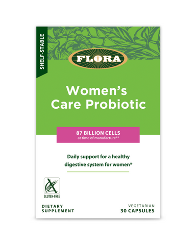 Flora’s Women’s Care Probiotic was formulated to address the specific needs of a woman’s body. It includes eight premium strains of beneficial bacteria, professionally formulated to provide women with the best and most effective probiotic support