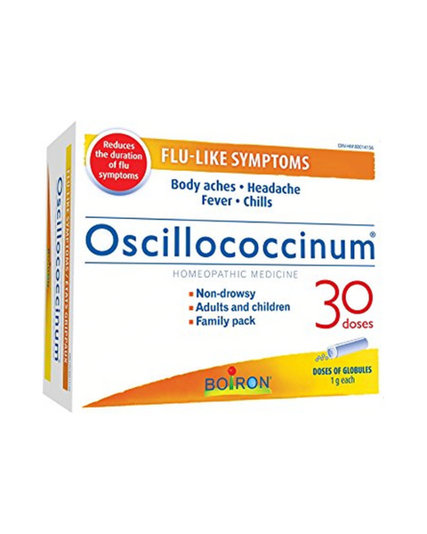 Homeopathic medicine for the relief of flu-like symptoms such as body aches, headaches, fever and chills. Reduces the duration of flu symptoms.