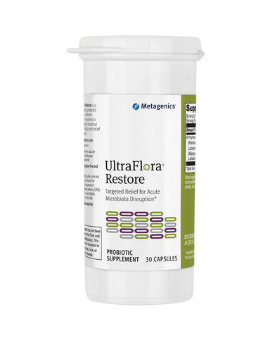 UltraFlora restore supports gastrointestinal health